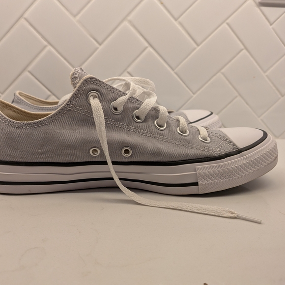 Light Gray Converse - Picture 2 of 11